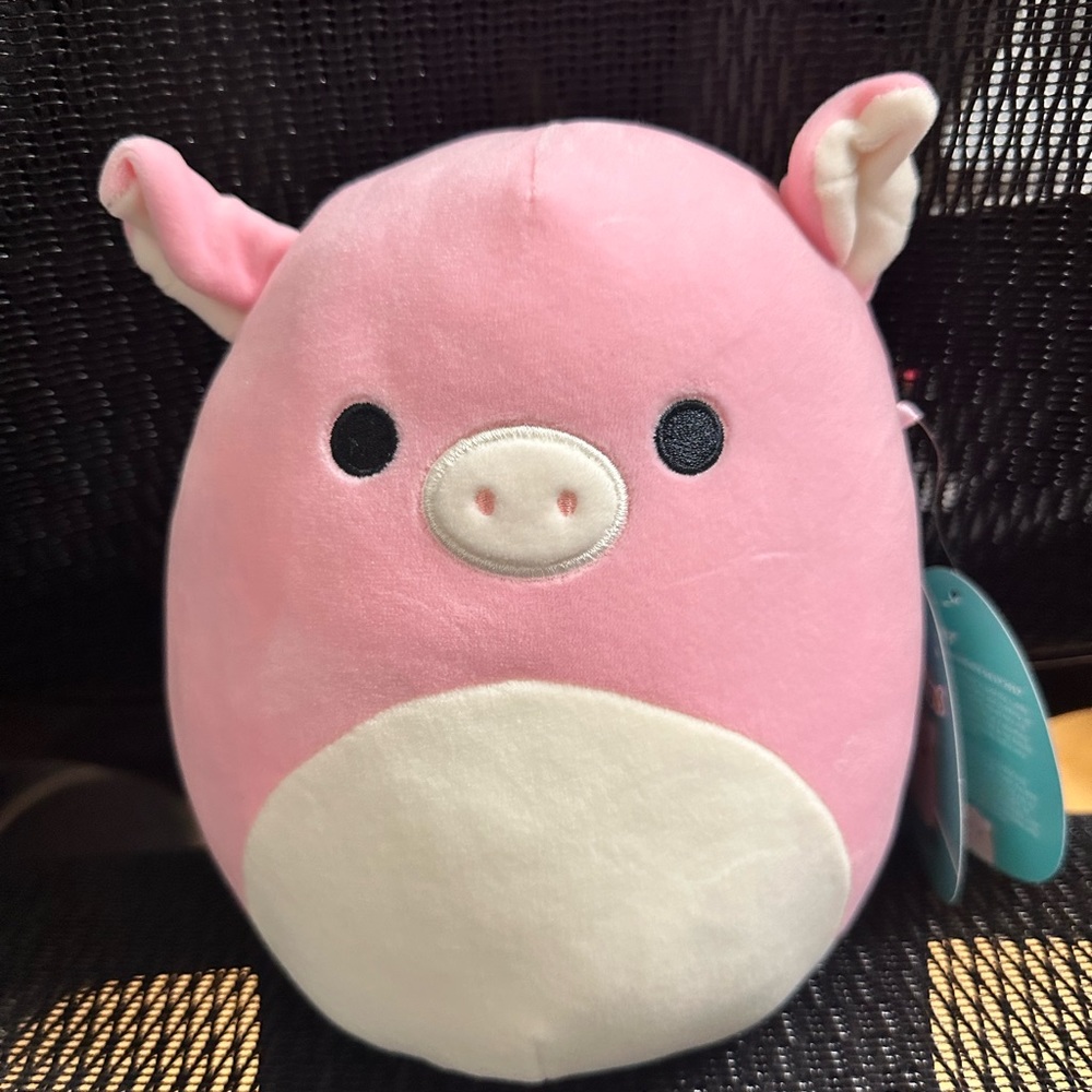 (NWT) Peter the pink pig squishmallow
